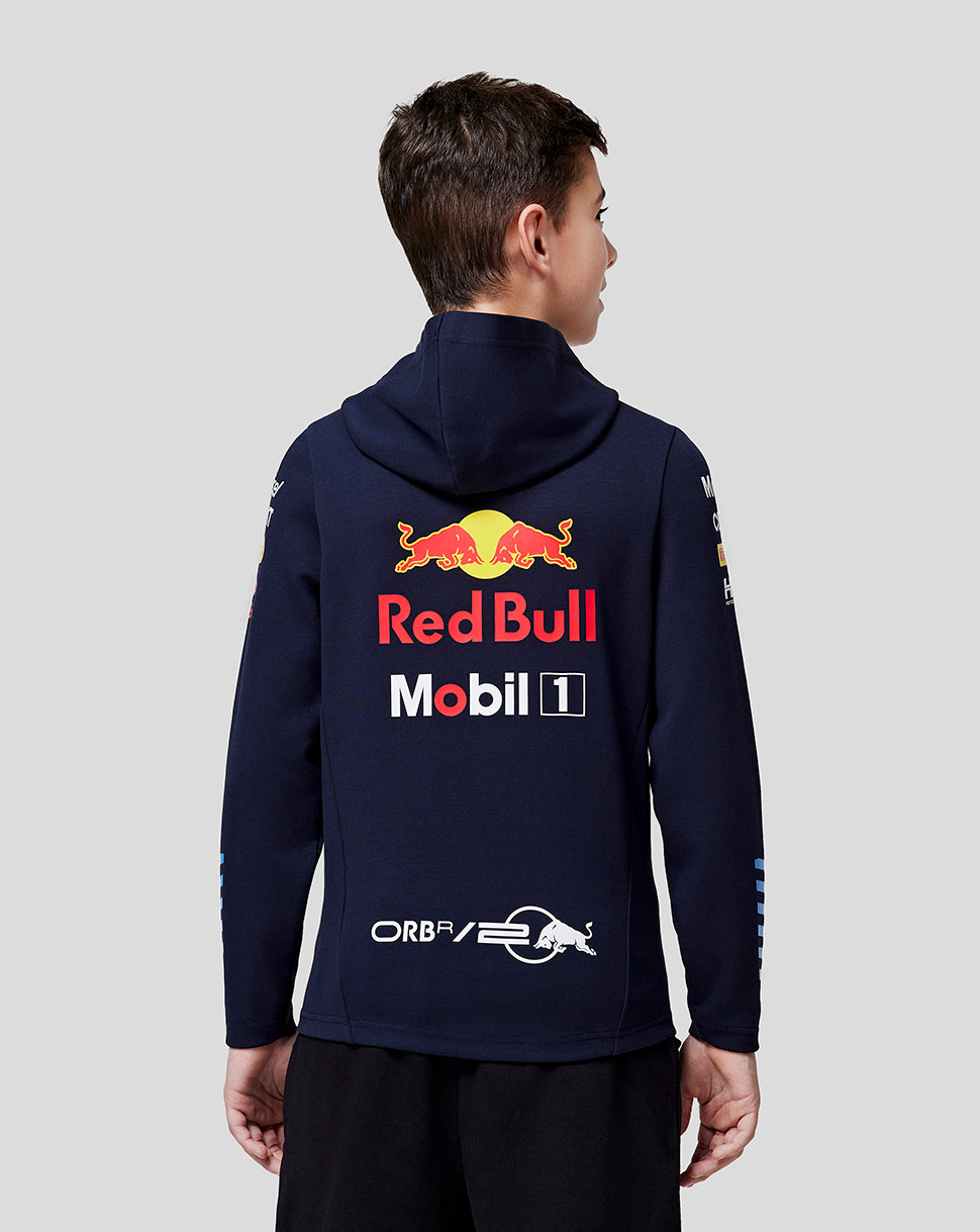 ORACLE RED BULL RACING OFFICIAL TEAMLINE HOODIE NIGHT SKY- JUNIOR