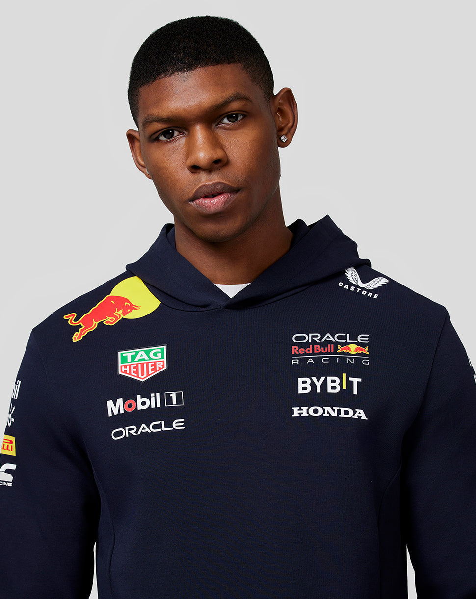 ORACLE RED BULL RACING OFFICIAL TEAMLINE HOODIE NIGHT SKY- MENS