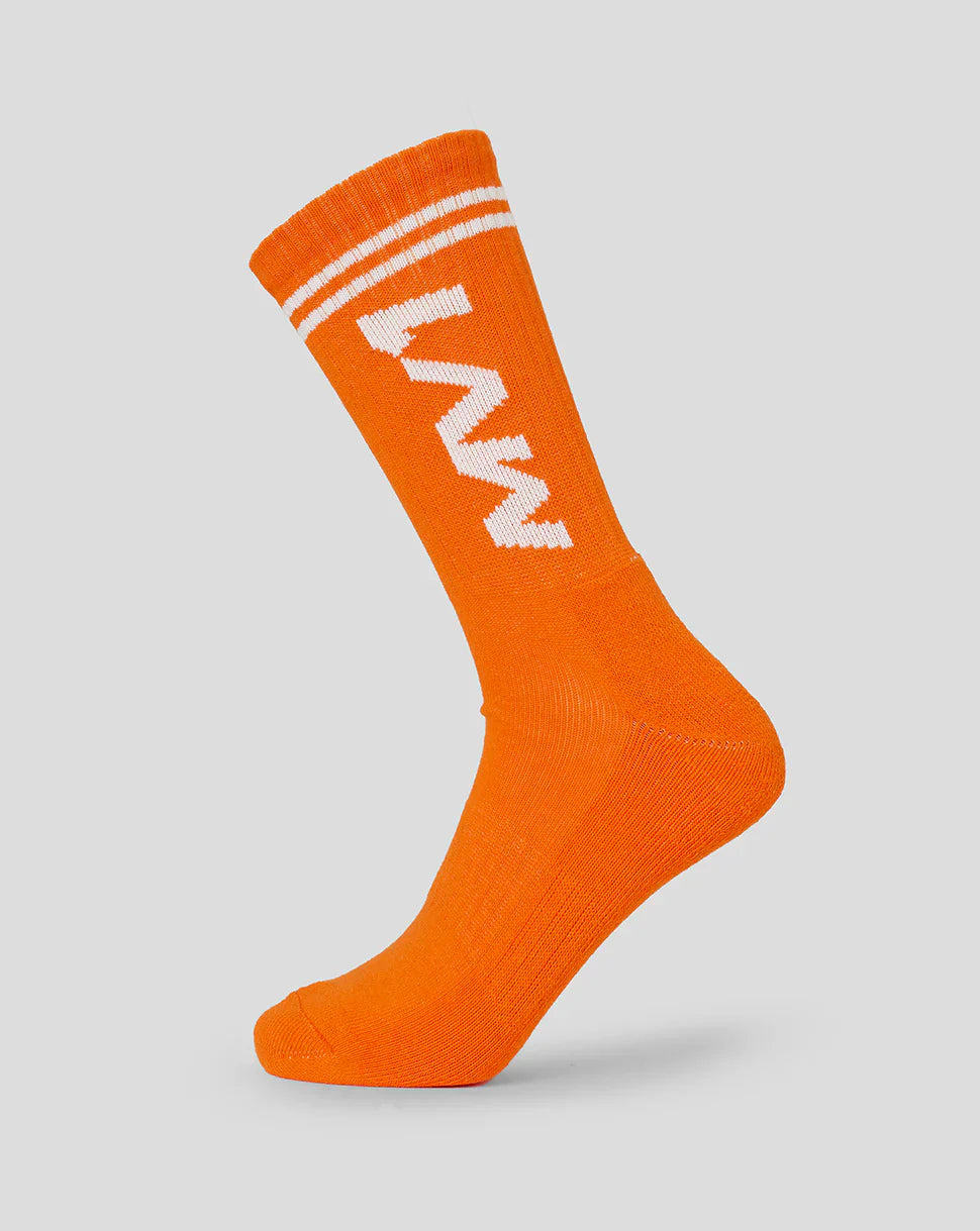 Oracle Red Bull Racing Unisex Mv Driver Socks - Exotic Orange