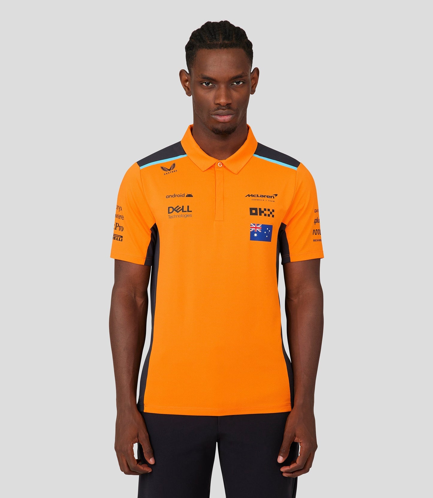 MCLARENS REPLICA POLO SHIRT PIASTRI