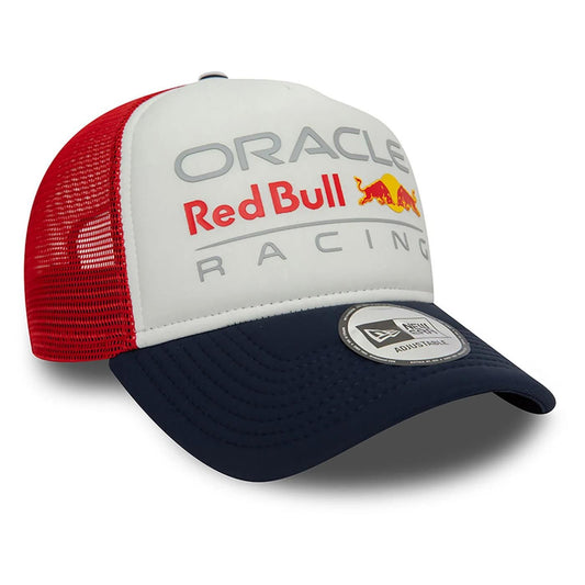 ORACLE RED BULL RACING - COLOUR BLOCK E-FRAME TRUCKER CAP - UNISEX