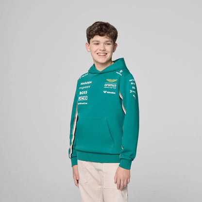 Aston Martin F1  Kids Team Hoody