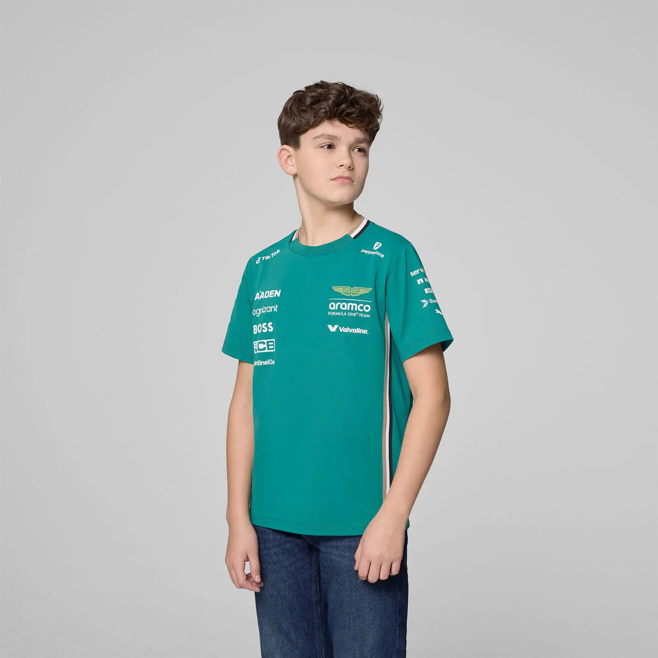 Aston Martin F1 RP Kids Team Tee