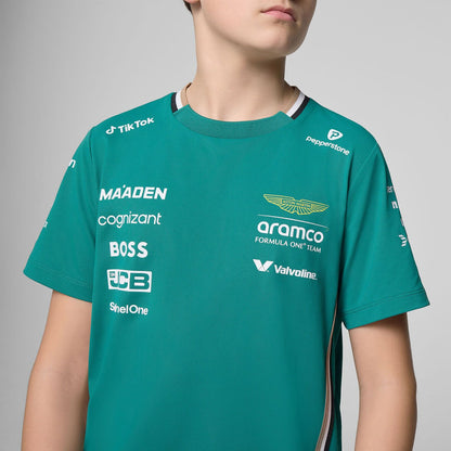Aston Martin F1 RP Kids Team Tee