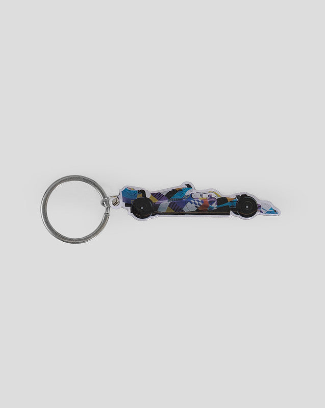 YAS MARINA CIRCUIT RACING CAR KEYRING