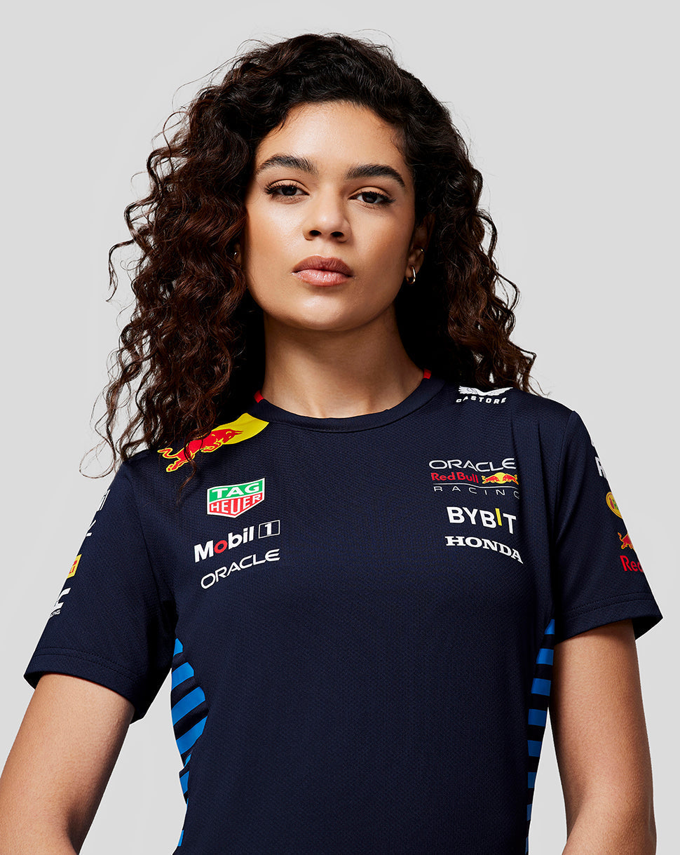 ORACLE RED BULL RACING OFFICIAL TEAMLINE T-SHIRT NIGHT SKY- WOMEN'S