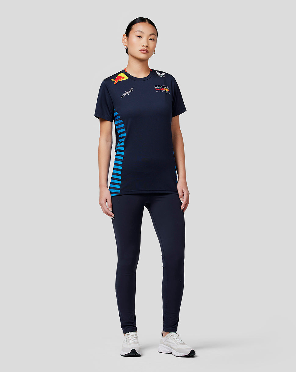 Oracle Red Bull Racing Women’s Official Teamline Sergio Checo Perez T-shirt - Night Sky - Red Bull Racing Apparel