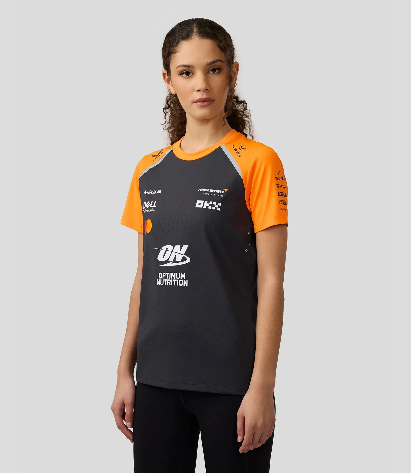 Official Womens McLaren F1 Teamwear Set Up T-shirt