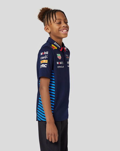 ORACLE RED BULL RACING OFFICIAL TEAMLINE POLO NIGHT SKY- JUNIOR