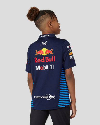 ORACLE RED BULL RACING OFFICIAL TEAMLINE POLO NIGHT SKY- JUNIOR