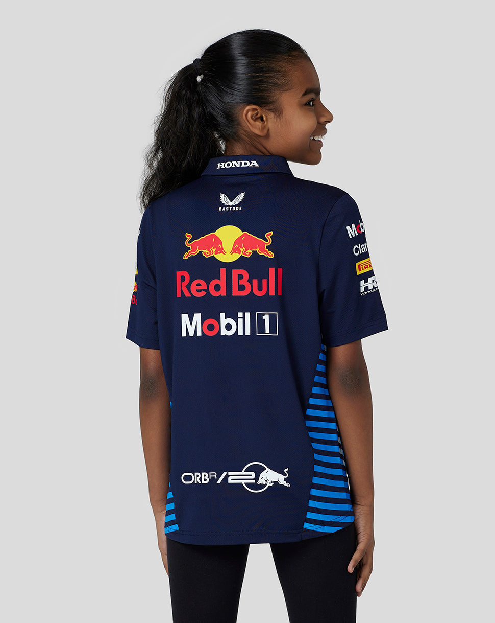 ORACLE RED BULL RACING OFFICIAL TEAMLINE POLO NIGHT SKY- JUNIOR