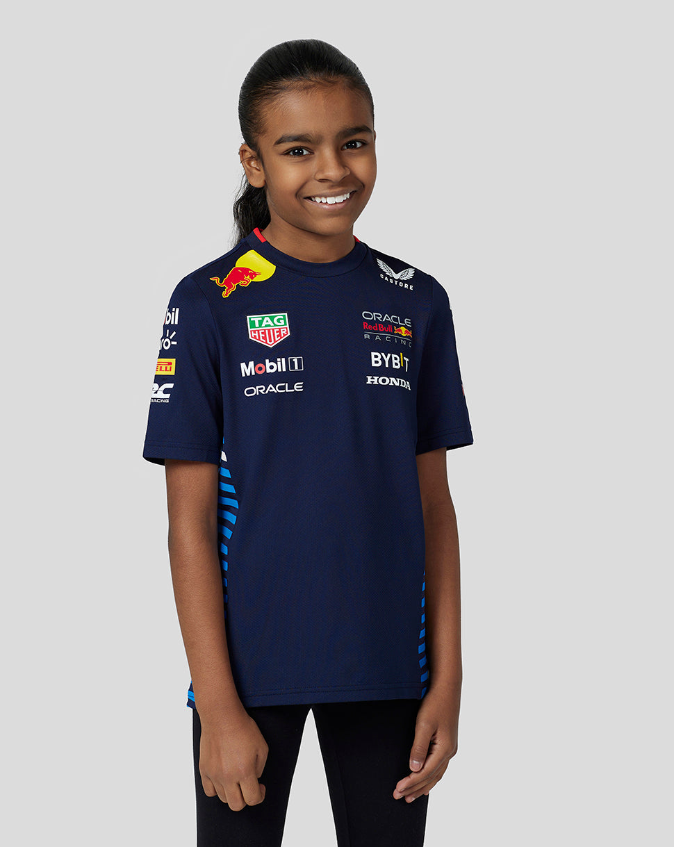 ORACLE RED BULL RACING OFFICIAL TEAMLINE T-SHIRT NIGHT SKY- JUNIOR