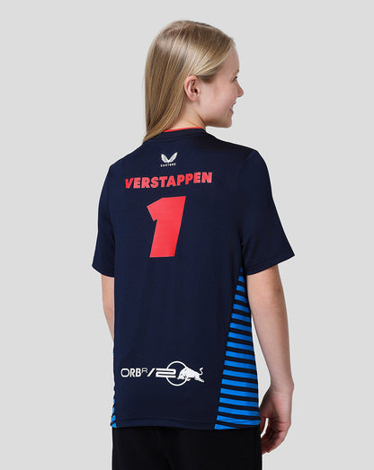 ORACLE RED BULL RACING OFFICIAL TEAM MAX VERSTAPPEN T-SHIRT NIGHT SKY- JUNIOR