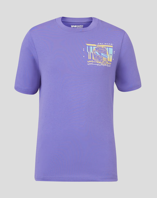 Yas Marina Circuit Outline Graphic T-shirt Short Sleeve (Junior)