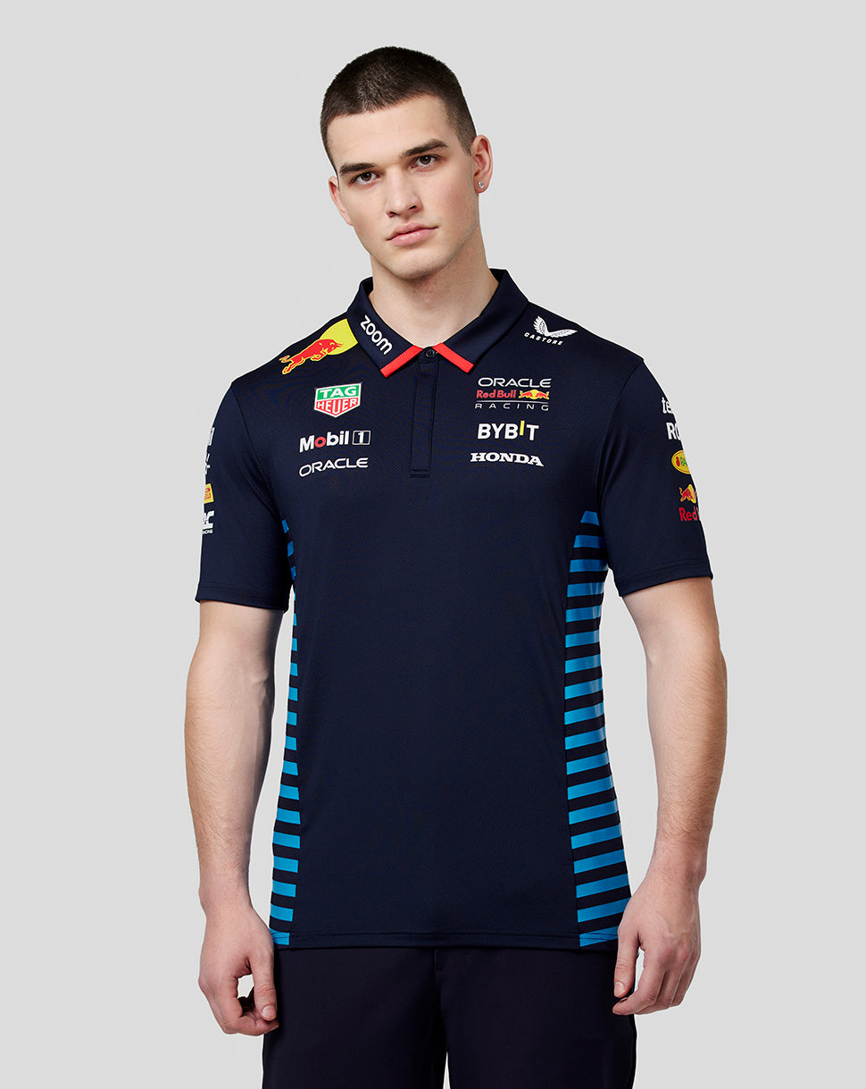 ORACLE RED BULL RACING OFFICIAL TEAMLINE POLO NIGHT SKY- MENS