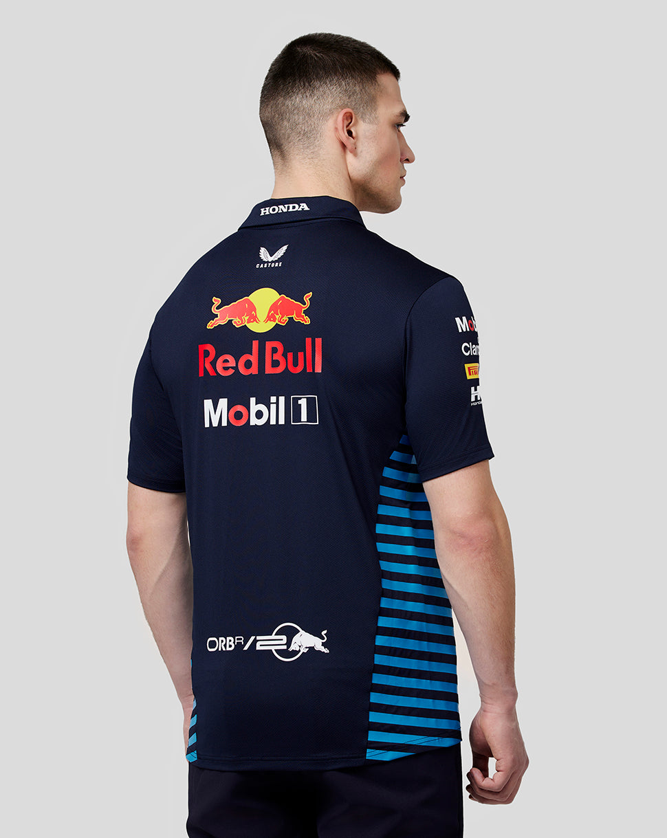 ORACLE RED BULL RACING OFFICIAL TEAMLINE POLO NIGHT SKY- MENS