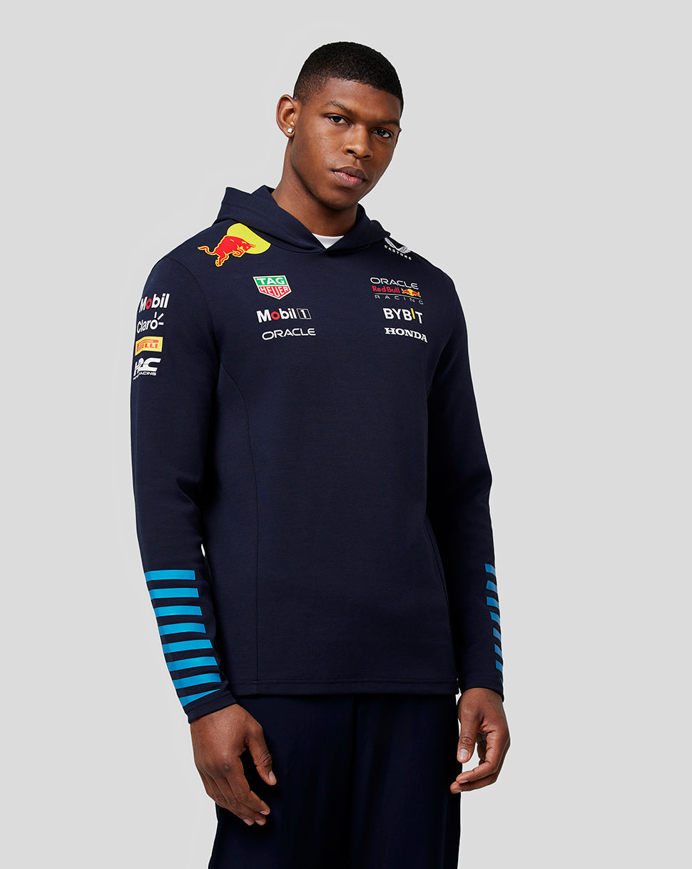 ORACLE RED BULL RACING OFFICIAL TEAMLINE HOODIE NIGHT SKY- MENS