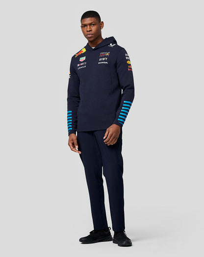 ORACLE RED BULL RACING OFFICIAL TEAMLINE HOODIE NIGHT SKY- MENS