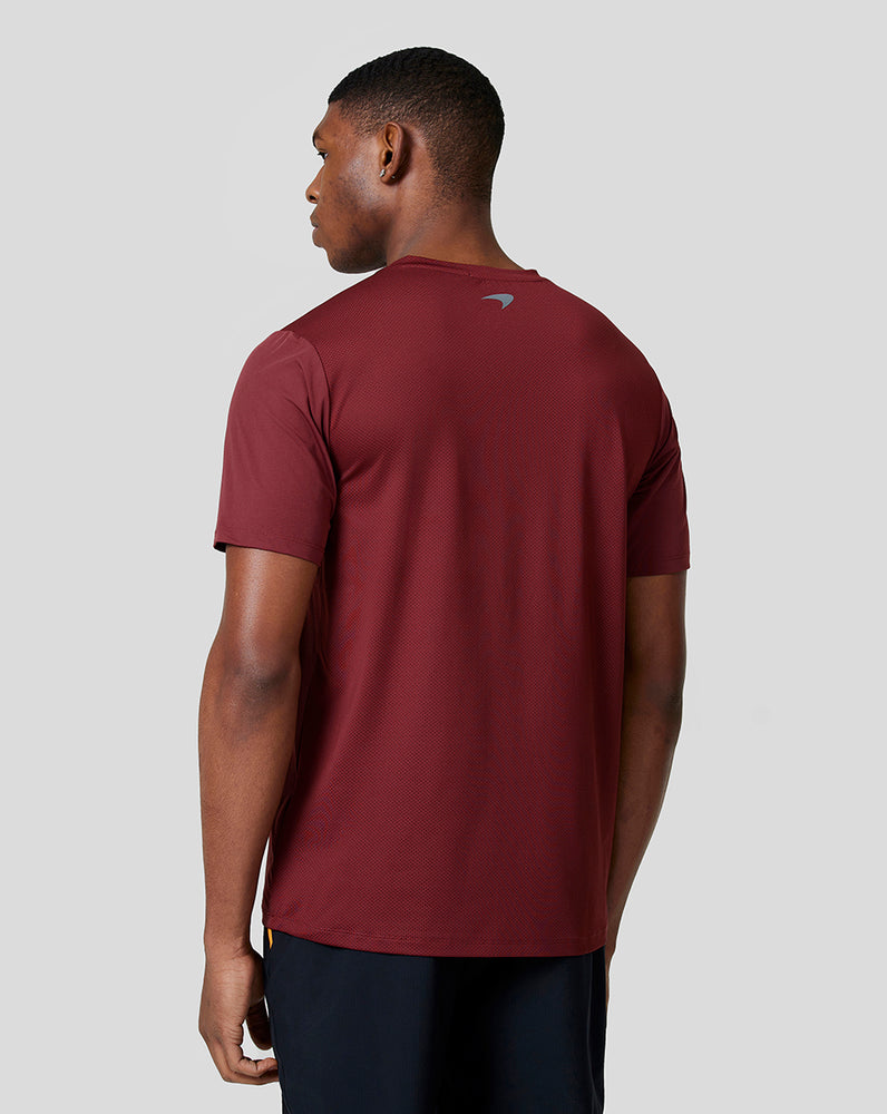 McLaren Men's Performance T-Shirt - Port - McLaren Performance T-shirt
