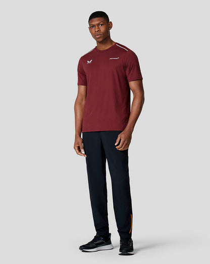 McLaren Men's Performance T-Shirt - Port - McLaren Performance T-shirt
