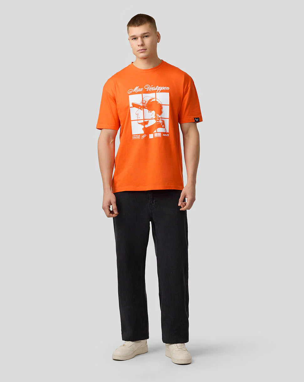 Oracle Red Bull Racing Unisex Max Verstappen Puzzle T-Shirt