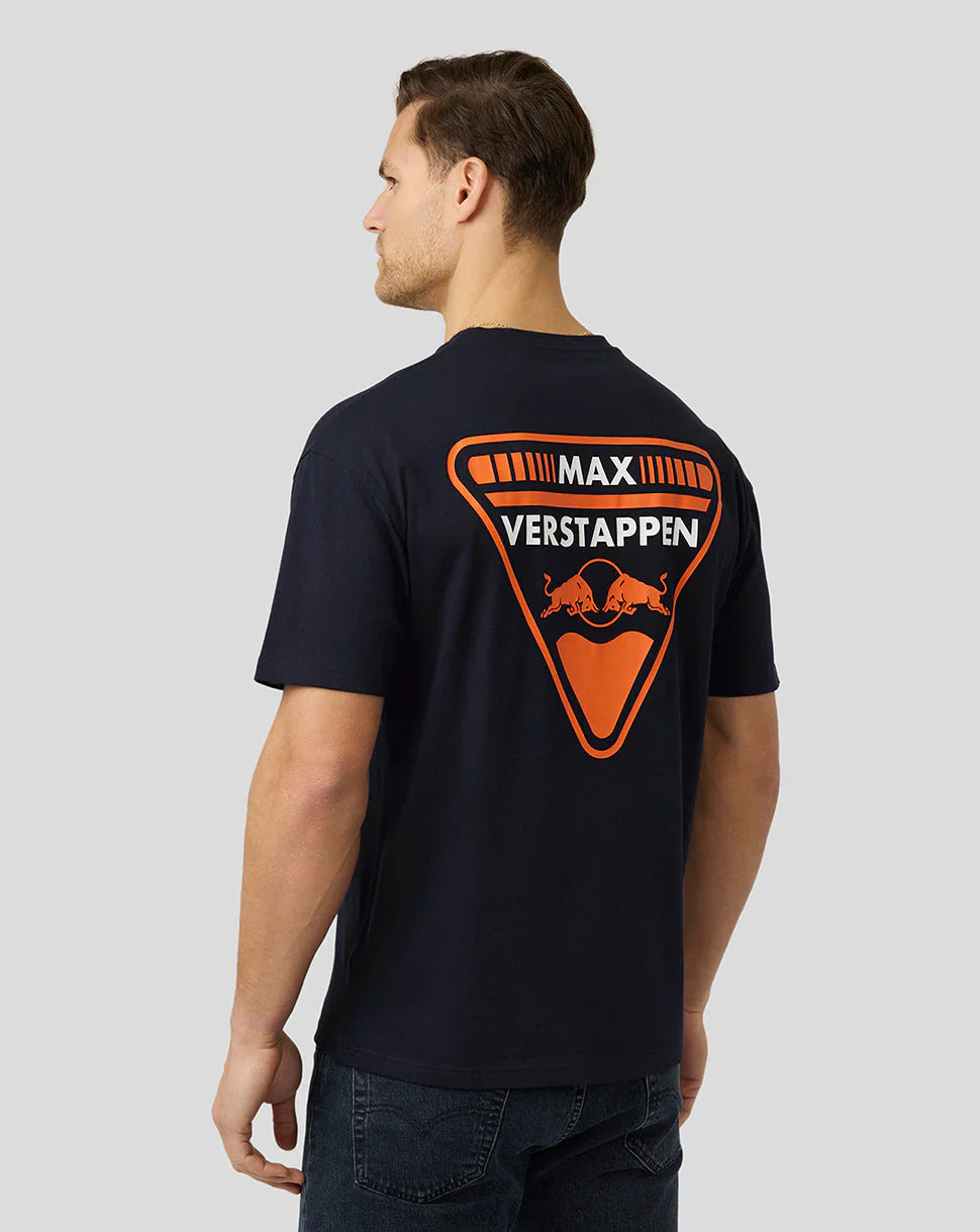 Oracle Red Bull Racing Unisex Max Verstappen Oversized Crest T-Shirt