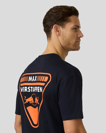 Oracle Red Bull Racing Unisex Max Verstappen Oversized Crest T-Shirt