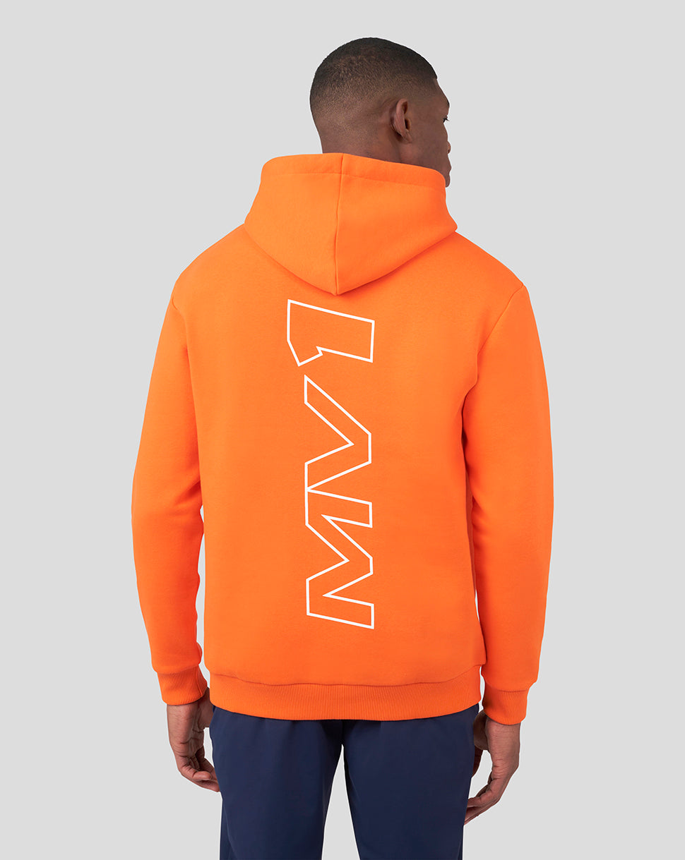 Oracle Red Bull Racing Unisex Driver Max Verstappen Hoodie - Exotic Orange - Max Verstappen Red Bull Hoodie