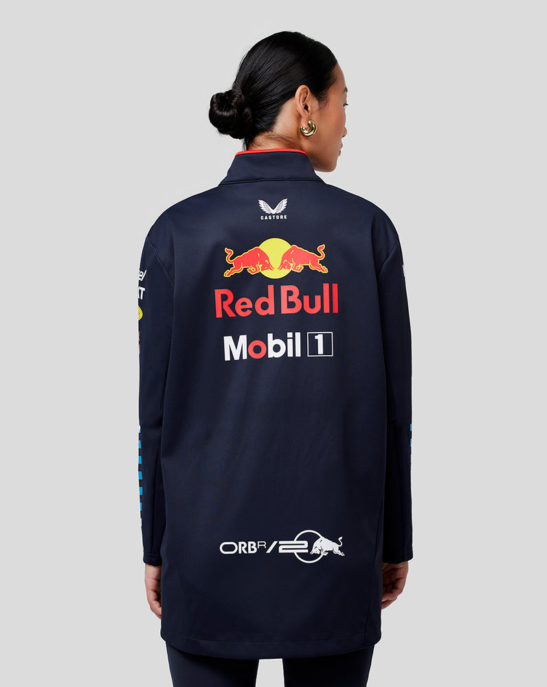 Oracle Red Bull Racing Unisex Official Teamline Soft Shell Jacket - Night Sky - Red Bull Racing Team Soft Shell Jacket