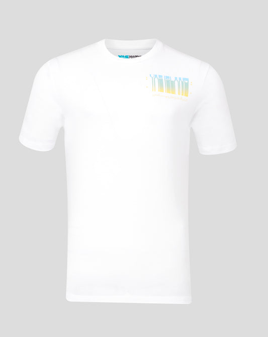 Yas Marina Circuit Helmet T-shirt Short Sleeve White (Unisex)