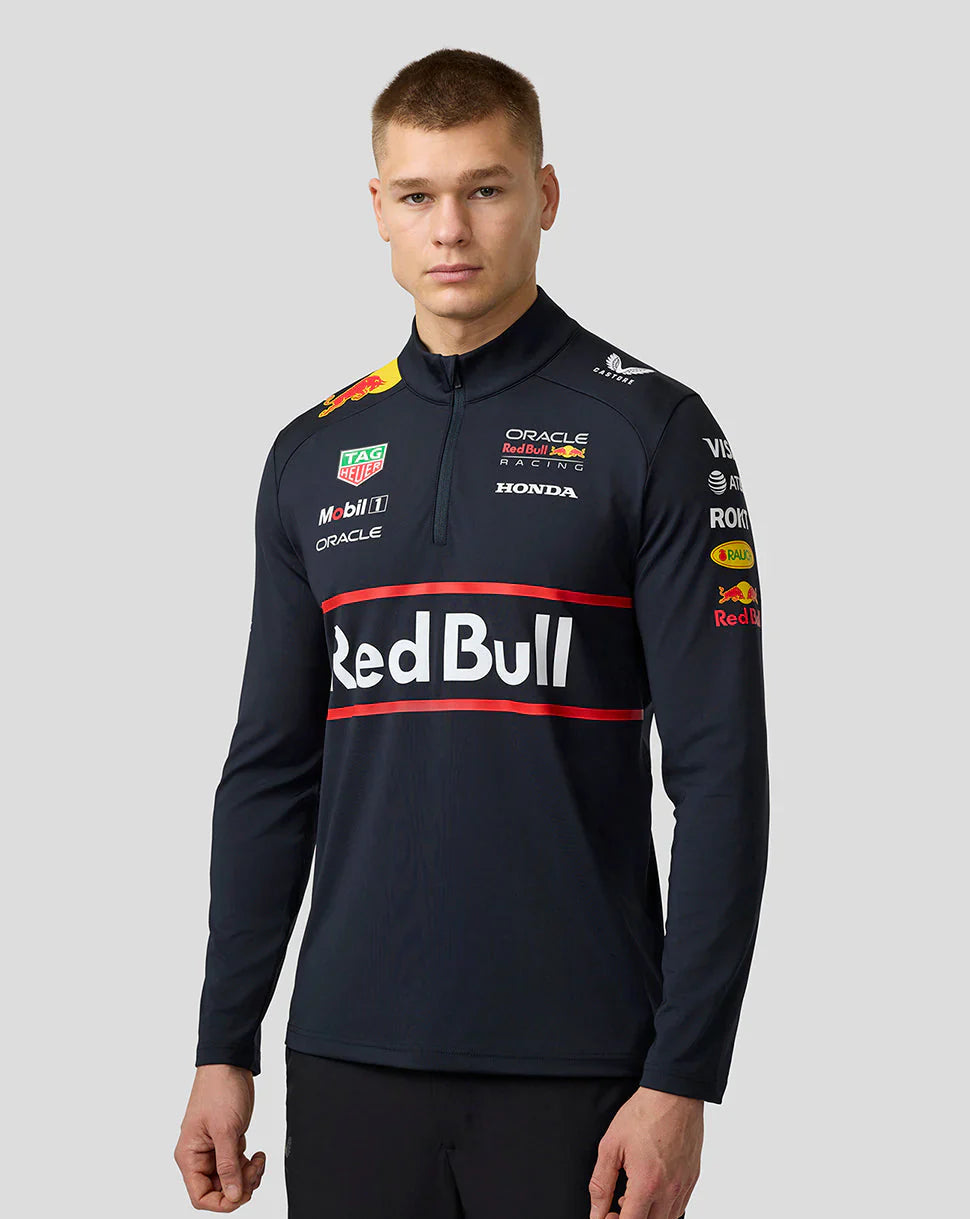 Oracle Red Bull Racing Unisex Teamline 1/4 Zip Midlayer