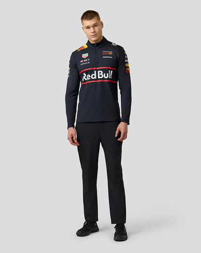Oracle Red Bull Racing Unisex Teamline 1/4 Zip Midlayer