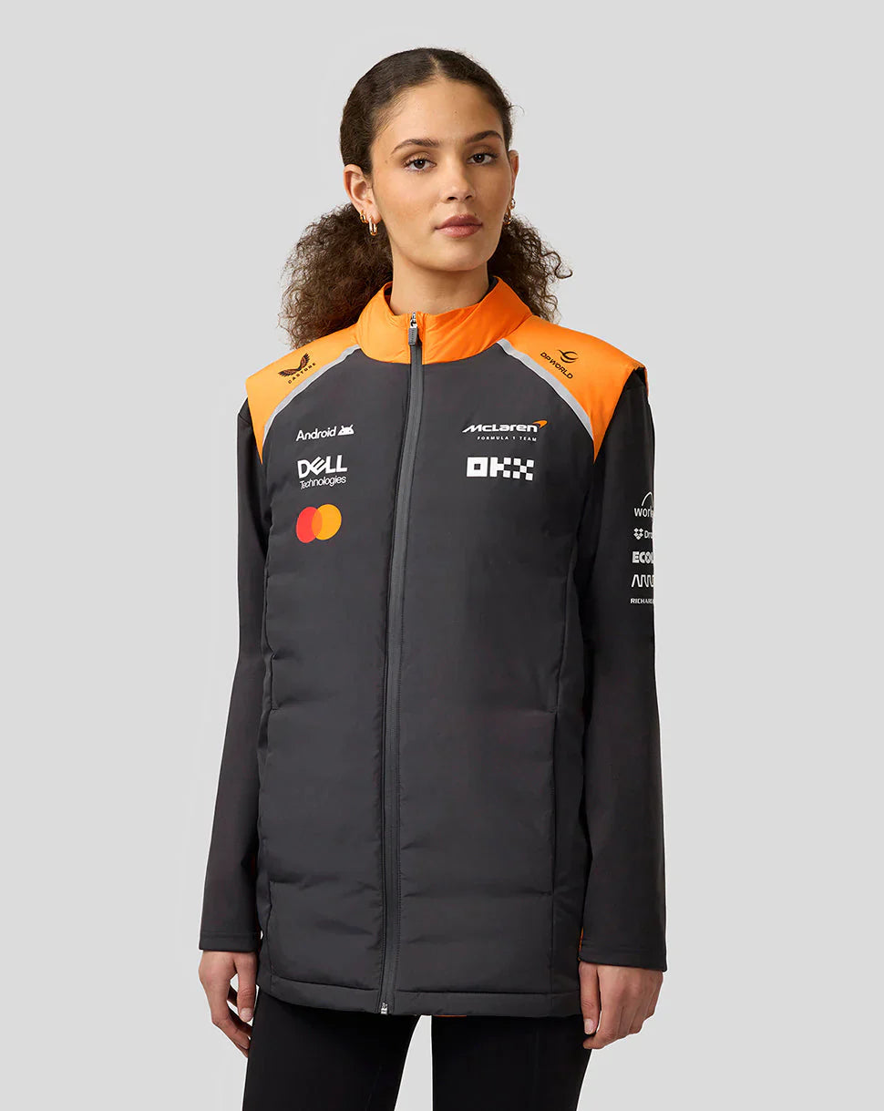 Unisex Official Teamwear Longline Padded Jacket Formula 1