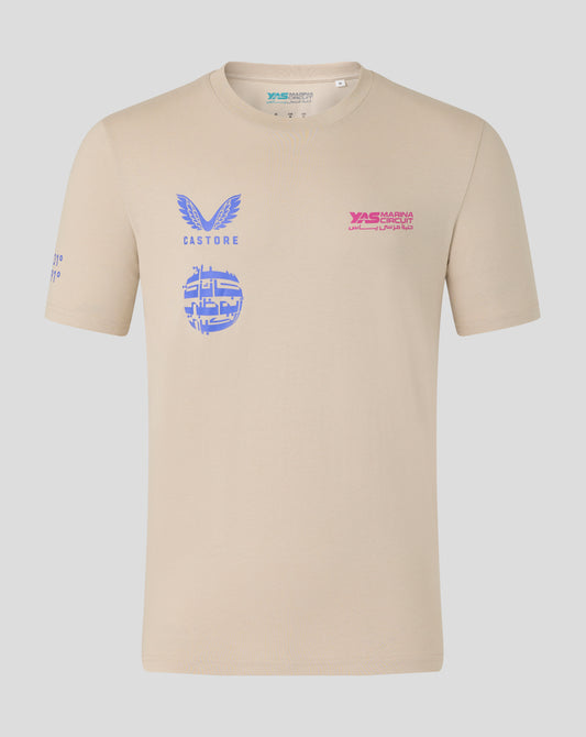 Yas Marina Circular Back Graphic T-Shirt
