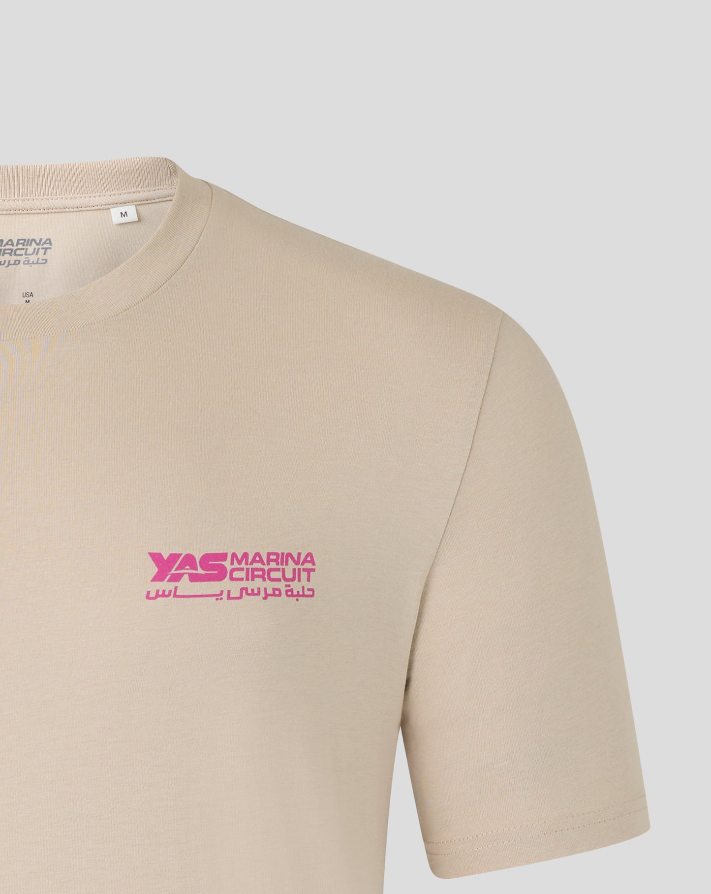 Yas Marina Circular Back Graphic T-Shirt