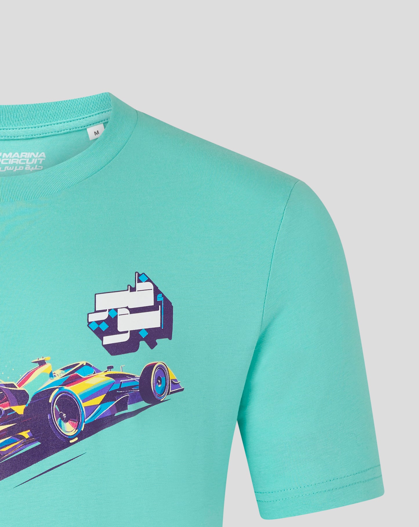 Yas Marina Racer Back Graphic T-Shirt