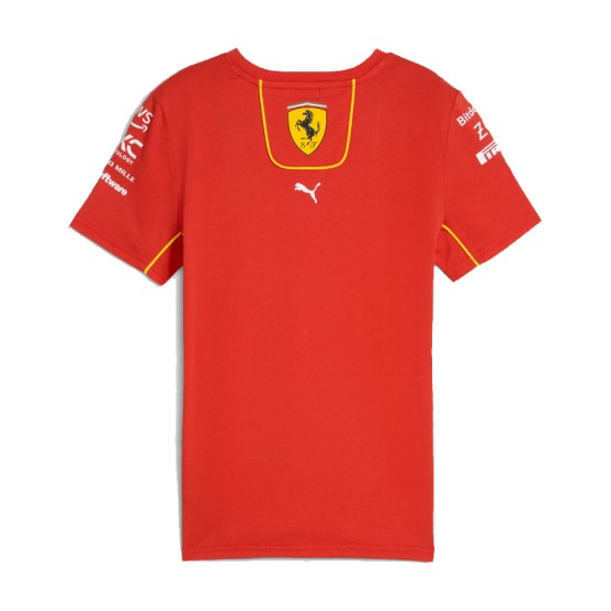 SCUDERIA FERRARI OFFICIAL TEAM T-SHIRT - JUNIOR