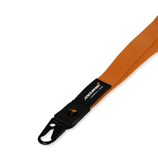 MCLAREN EMBOSSED NYLON WEBBING LANYARD