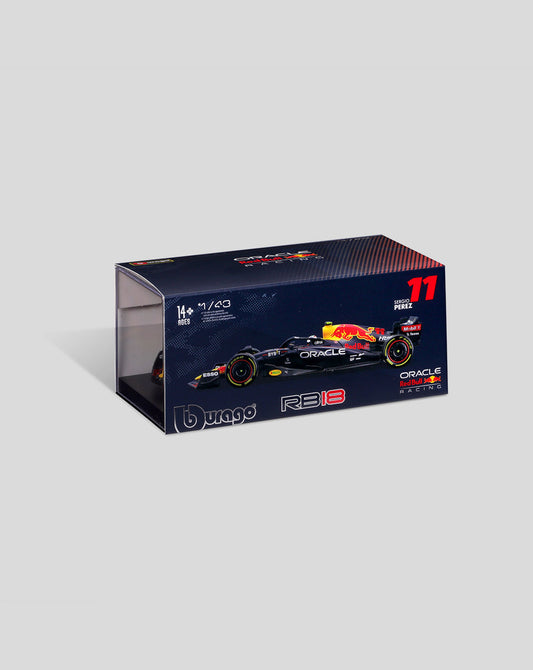 1:43 F1- RED BULL RACING RB18 مع شخصية السائق - سيرجيو بيريز